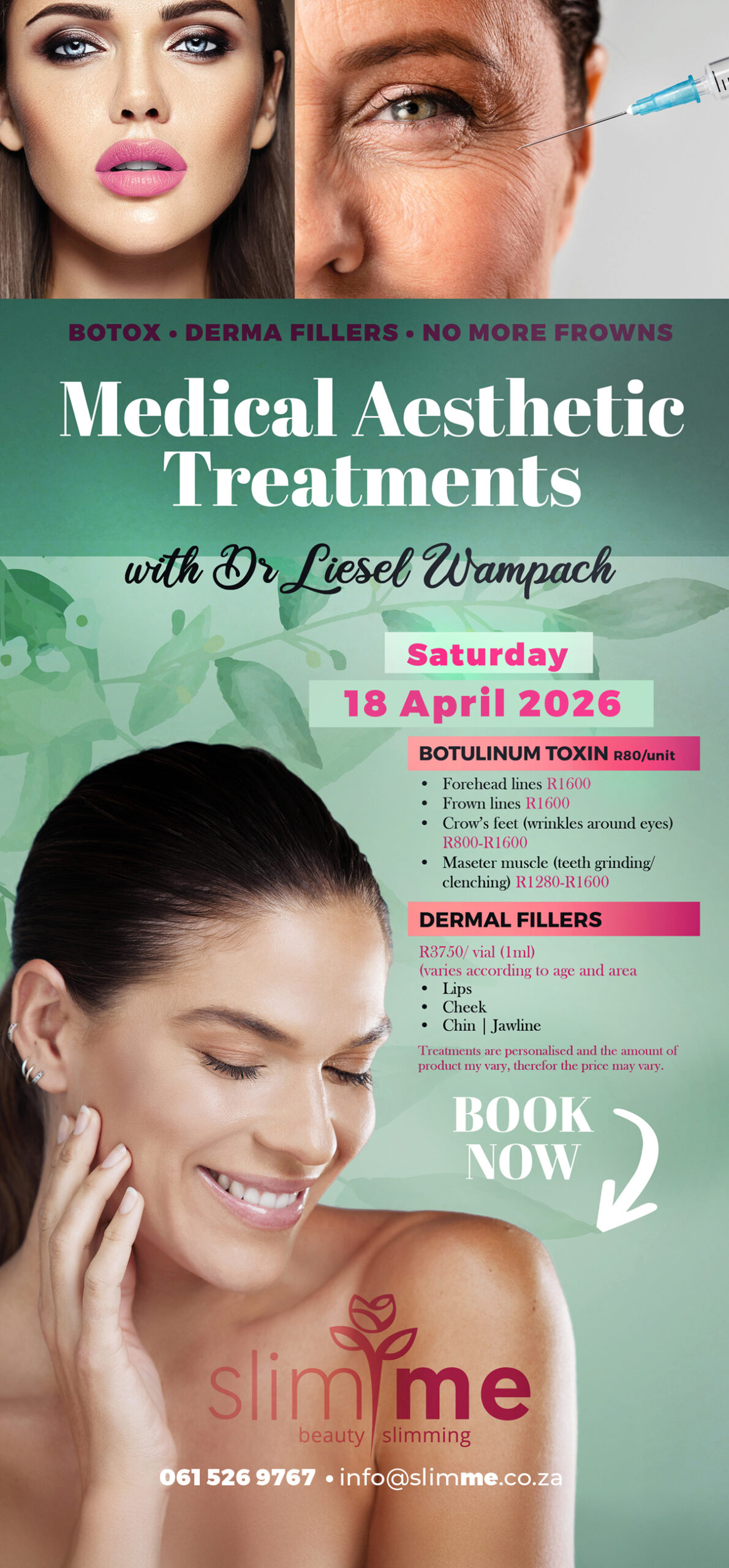 Botox & Dermal Fillers with Dr Liesl Wampach